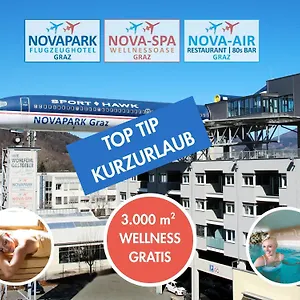 Отель Novapark Flugzeughotel, Грац